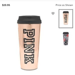 Victoria's Secret Pink travel mug